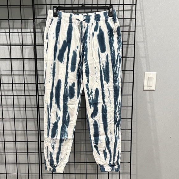 Juicy Couture Pants - Juicy Couture Blue and White Tie-Dye Pants